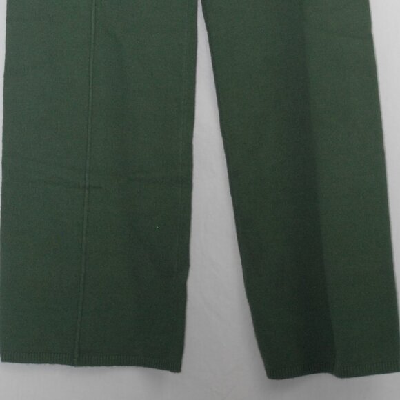NWT Comfy Sweater Pants Pipe Legs Super Soft Bottoms Darling, XS Dark Green - Picture 3 of 9